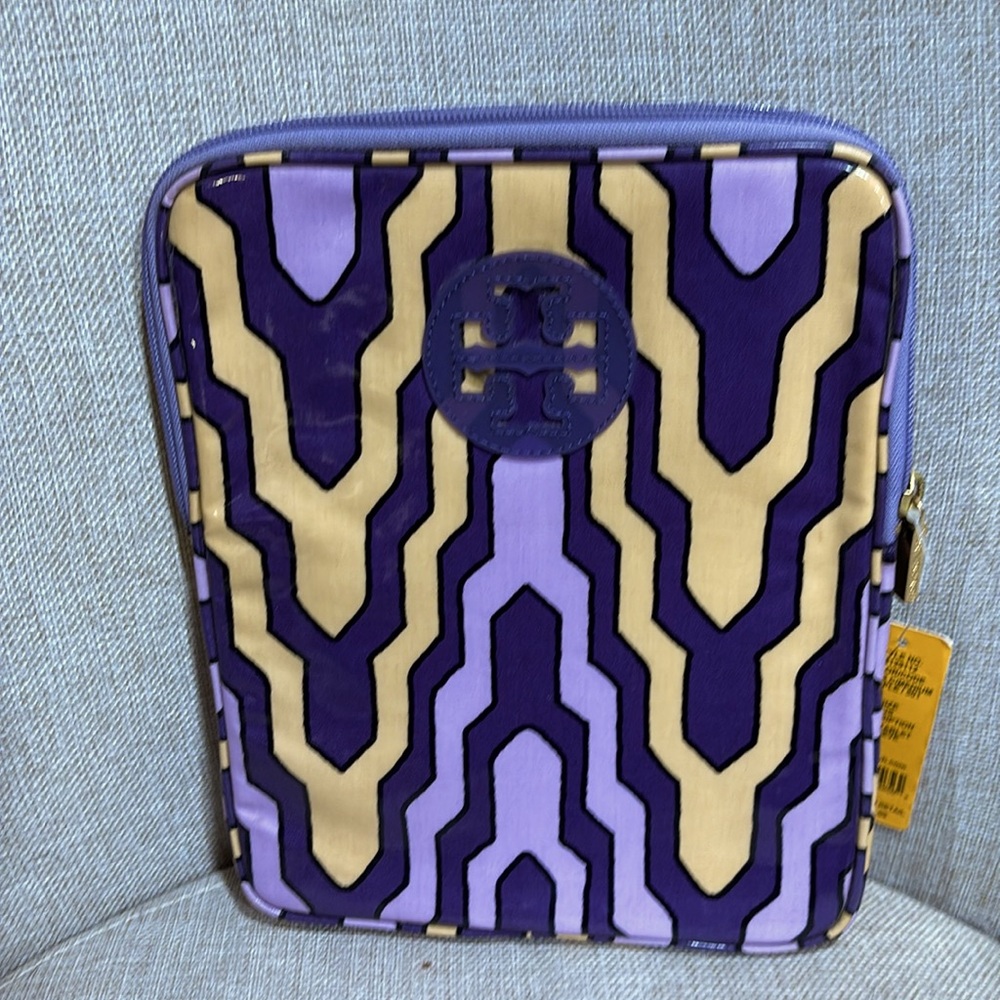 Tablet or ipad case, Tory Burch, vinyl